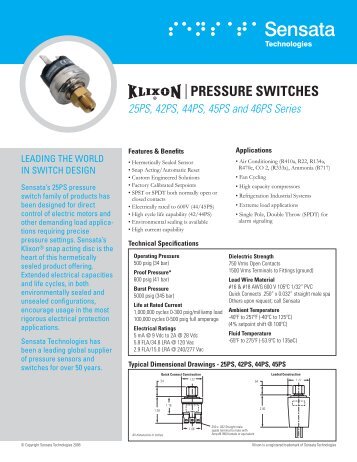 Data Sheet (PDF) - Sensata