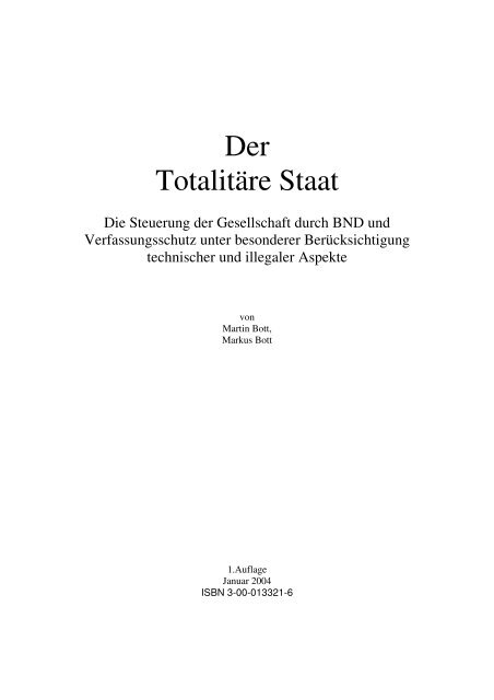 Der Totalitäre Staat