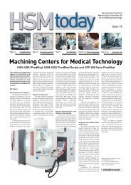 Machining Centers for Medical Technology - GF AgieCharmilles US