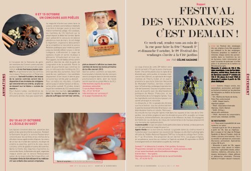 Suresnes Magazine - Octobre 2011