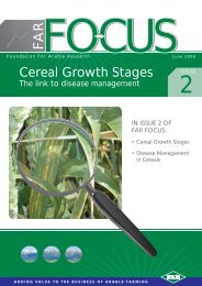 Cereal Growth Stages - Foundation for Arable Research