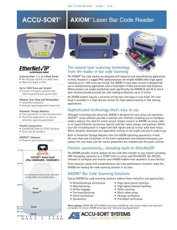 ACCU-SORT ® - Codemark Systems!