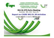 L. Martini on behalf of M.Noe Report on CIGRE D1.38.pdf - High ...