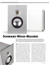 Schwarz-Weiss-Malerei - AVM Audio