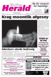 Krag moontlik afgesny - heilbronherald.co.za