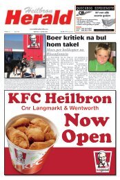 Boer kritiek na bul hom takel - heilbronherald.co.za