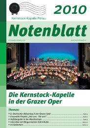 Notenblatt 2010