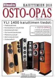 KAIUTTIMIEN 2010 - Hifimaailma