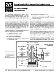 Oil Diffusion Pumps - The Society of Vacuum Coaters