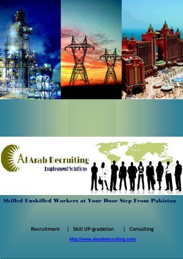 Skilled Unskilled Workers at Your Door Step From Pakistan