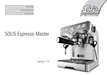 SOLIS Espresso Master