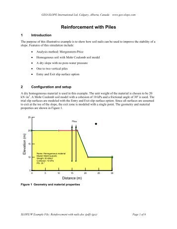 Reinforcement with piles.pdf - GEO-SLOPE International Ltd.