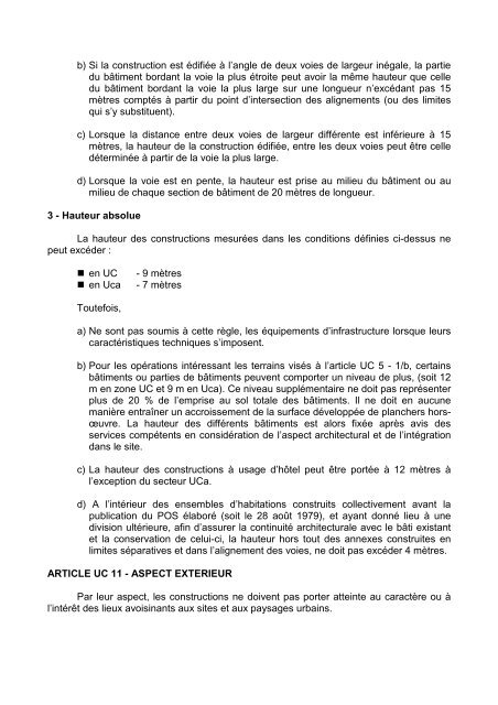 POS Zone UC.pdf - Mairie de La Londe les Maures