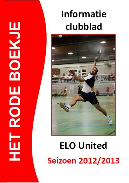 download het informatie clubblad 2012-2013 - ELO United