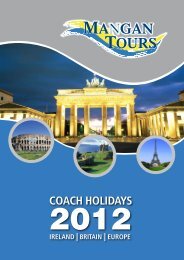 COACH HOLIDAyS - Mangan Tours