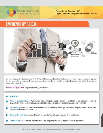 Feria del Empleo en la Era Digital - EMPRENDE by F.E.E.D.