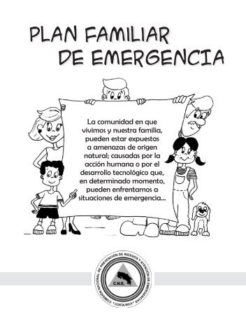 plan de emergencia familiar