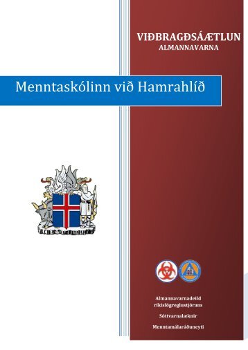 ViÃ°bragÃ°sÃ¡Ã¦tlun MH - MenntaskÃ³linn viÃ° HamrahlÃ­Ã°