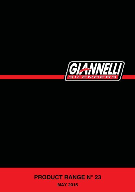 GIANNELLI PRODUCT RANGE N° 23 GIANNELLI PRODUCT RANGE N° 23