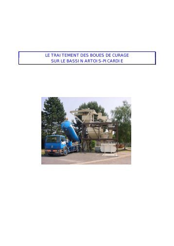 traitement des boues de curage - Agence de l'eau Artois Picardie