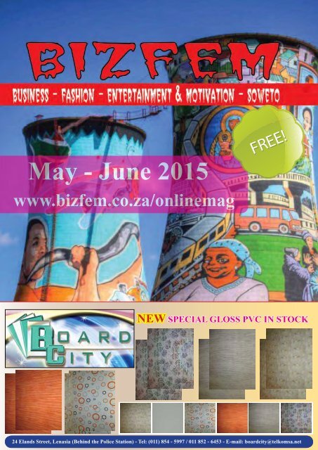 Soweto  Business Magazine May/June 2015