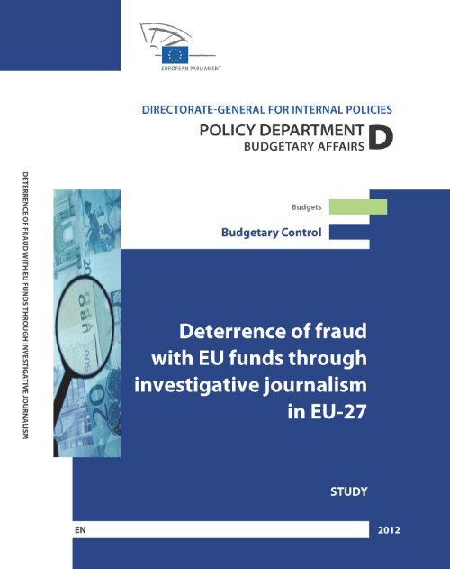 Deterrence of fraud with EU funds through investigative ... - Europa