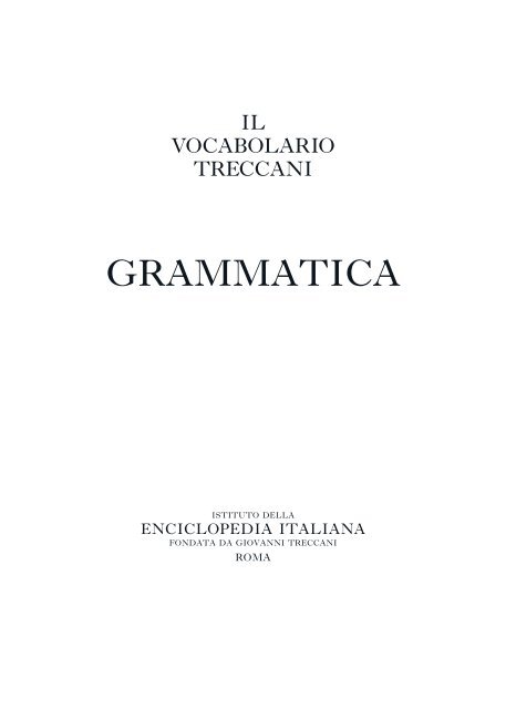 GRAMMATICA