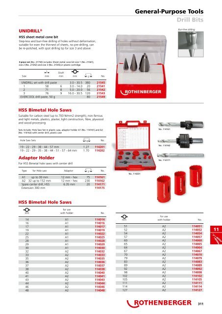 Catalog scule pentru instalatori ROTHENBERGER