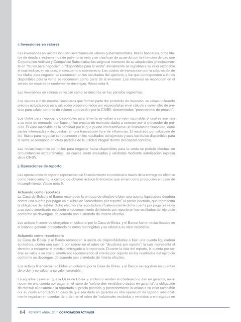 Reporte Anual 2011 - Actinver