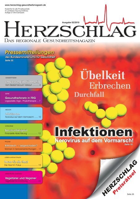 Norovirus auf dem Vormarsch! - HERZSCHLAG