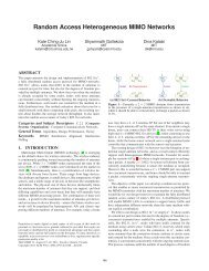 Random Access Heterogeneous MIMO Networks - NMS Lab