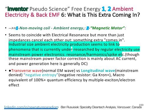 Kateri so Naslednji "Hidegfúzió" iz Eko Električne Energije, da Pridobijo Virtualni Odobritev Znanost? /   Who are Vying to be the Next "Cold Fusion" of Eco-Generator? 