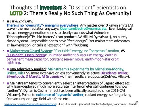 Kateri so Naslednji "Hidegfúzió" iz Eko Električne Energije, da Pridobijo Virtualni Odobritev Znanost? /   Who are Vying to be the Next "Cold Fusion" of Eco-Generator? 