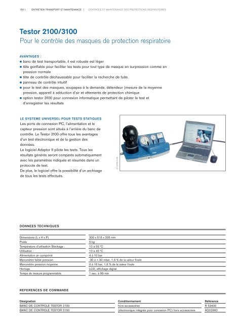 Catalogue produits 2014 Applications industrielles