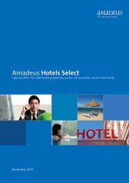 to see Amadeus Hotels Select November - Amadeus India
