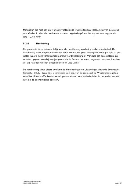 de brief - Gemeente Bussum