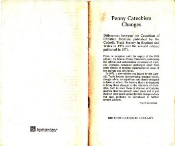 Penny Catechism