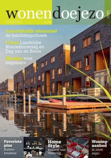 WonenDoeJeZo Midden Nederland, editie Juni 2015
