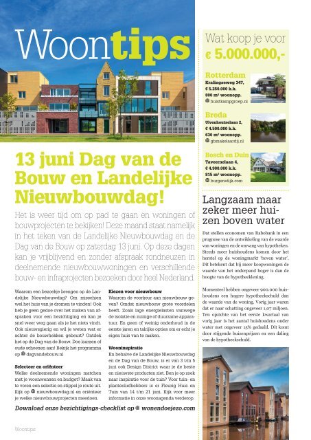 WonenDoeJeZo Noord-Oost Nederland, editie Juni 2015