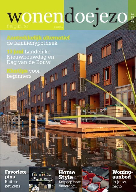 WonenDoeJeZo Noord-West Nederland, editie Juni 2015