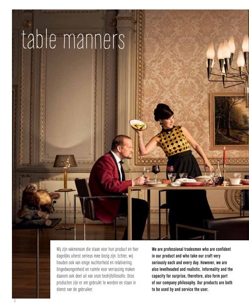 Arco table manners