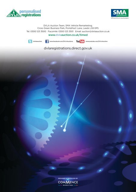 DVLA Personalised Registrations Timed Auction ... - DVLA Auctions