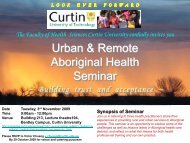 Urban & Remote Indigenous Health - Australian Indigenous ...