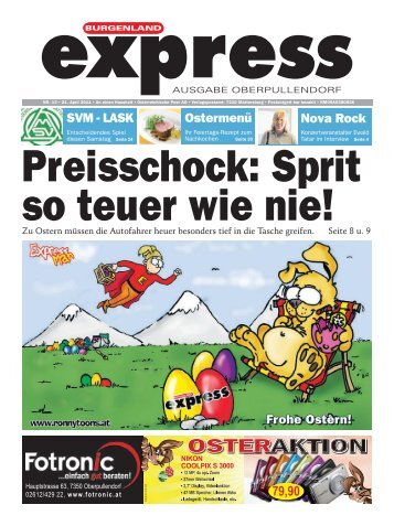 Die Zeitung zum Download als PDF (Ausgabe Oberpullendorf