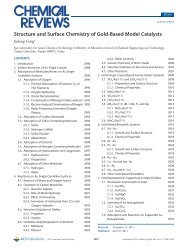 Structure and Surface Chemistry of Gold-Based Model Catalysts