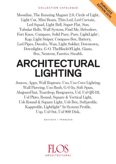 Flos ARCHITECTURAL LIGHTING