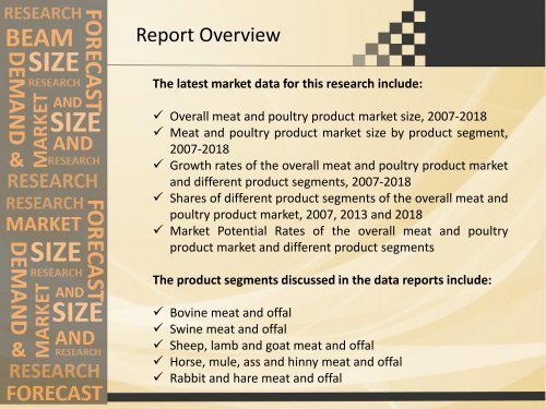 2018 Meat and Poultry Product Market Size, Trends, Trends, Key Industry, Forecasts in the Top 5 American Countries