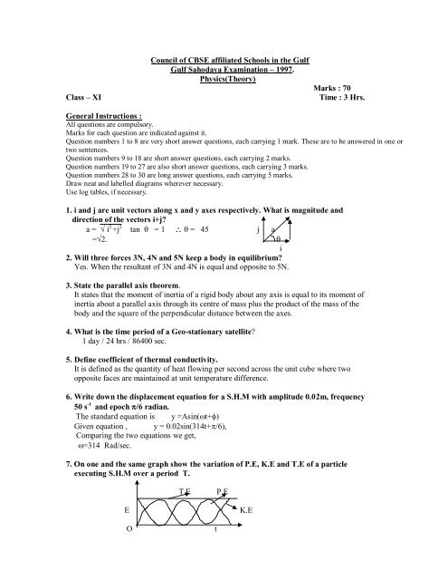 Council of CBSE affiliated Schools in the Gulf