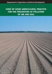 Code of good  agricultural practice for the prevention