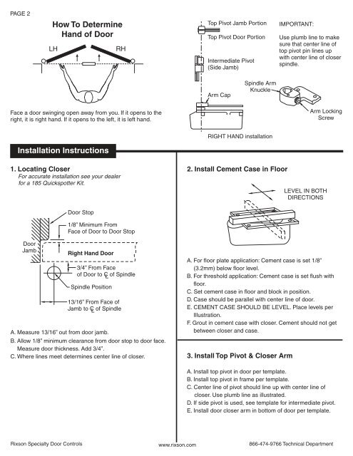 Page 2 How To Determine H